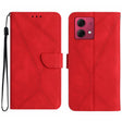 For Motorola Edge 40 Neo Stitching Embossed Leather Phone Case(Red) - free shipping - PMC TechLife - Order now!