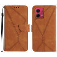 For Motorola Edge 40 Neo Stitching Embossed Leather Phone Case(Brown) - free shipping - PMC TechLife - Order now!