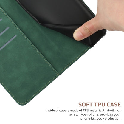 For Motorola Moto G Play 5G 2024 Stitching Embossed Leather Phone Case(Green) - Motorola Cases by PMC Jewellery | Online Shopping South Africa | PMC Jewellery | Buy Now Pay Later Mobicred