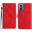 For Motorola Moto G35 5G Stitching Embossed Leather Phone Case(Red) - free shipping - PMC TechLife - Order now!