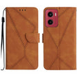 For Motorola Moto G05 Stitching Embossed Leather Phone Case(Brown) - free shipping - PMC TechLife - Order now!