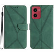 For Motorola Moto G05 Stitching Embossed Leather Phone Case(Green) - free shipping - PMC TechLife - Order now!