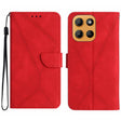 For Motorola Moto G Stylus 5G 2025 Stitching Embossed Leather Phone Case(Red) - free shipping - PMC TechLife - Order now!