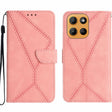 For Motorola Moto G Stylus 5G 2025 Stitching Embossed Leather Phone Case(Pink) - free shipping - PMC TechLife - Order now!