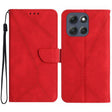 For Motorola Moto G86 5G Stitching Embossed Leather Phone Case(Red) - free shipping - PMC TechLife - Order now!