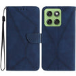 For Motorola Edge 60 Pro Stitching Embossed Leather Phone Case(Blue) - free shipping - PMC TechLife - Order now!