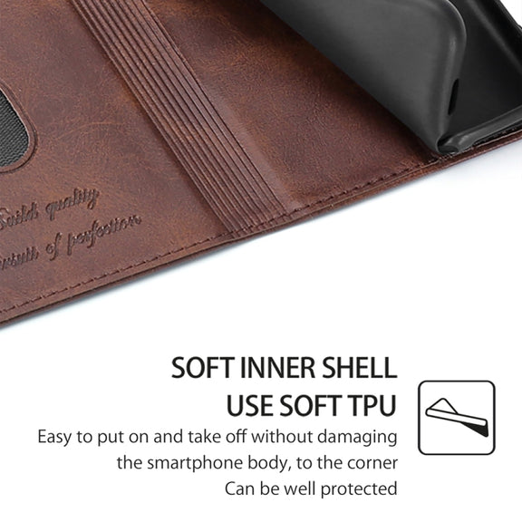 For Huawei Pura 70 Pro / 70 Pro+ 5G Cow Texture Magnetic Leather Phone Case(Dark Brown)