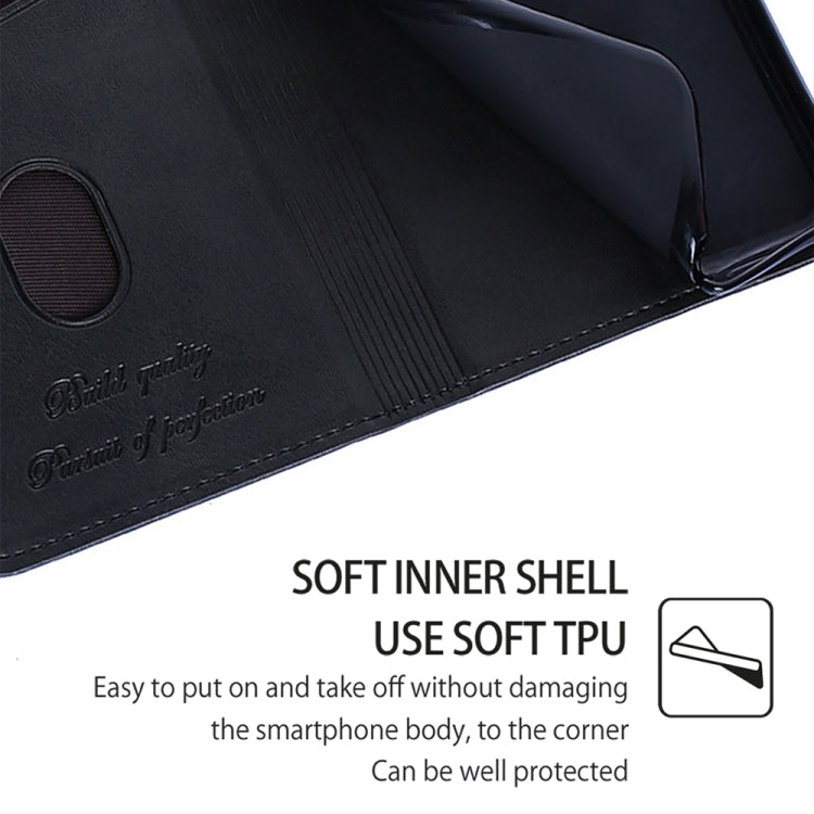 For Huawei Pura 70 Ultra 5G Cow Texture Magnetic Leather Phone Case(Black)