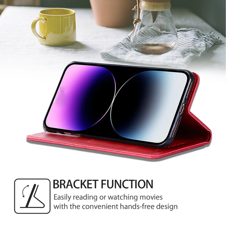 For Huawei Pura 70 Ultra 5G Cow Texture Magnetic Leather Phone Case(Red)