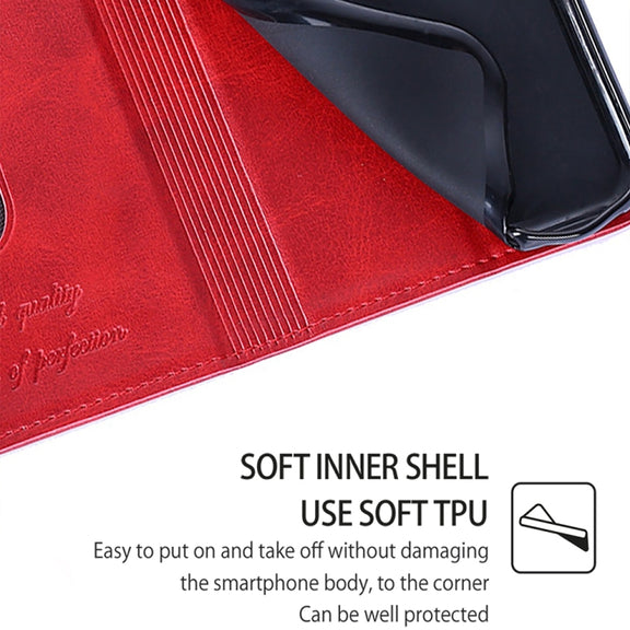 For Huawei Pura 70 Ultra 5G Cow Texture Magnetic Leather Phone Case(Red)