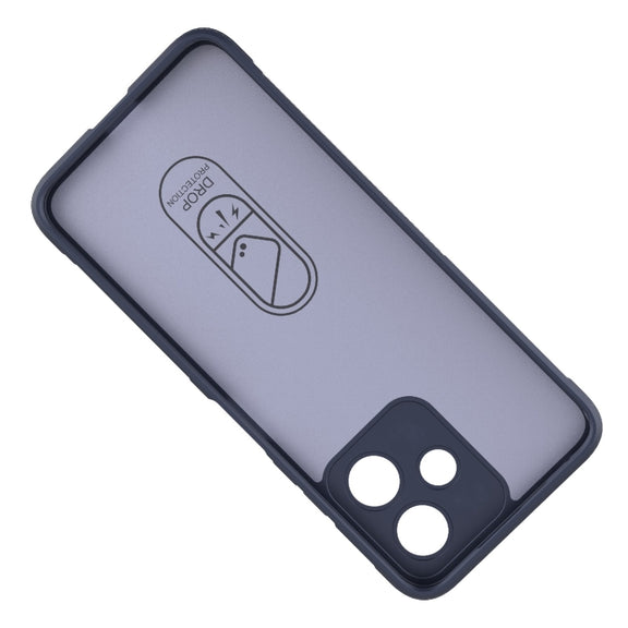 For Xiaomi Redmi 12 5G Magic Shield TPU + Flannel Phone Case(Purple)