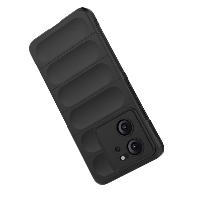 For Xiaomi Redmi K60 Ultra Magic Shield TPU + Flannel Phone Case(Dark Green) - Redmi K60 Ultra Cases by PMC TechLife | Online Shopping South Africa | PMC TechLife | Buy Now Pay Later Mobicred