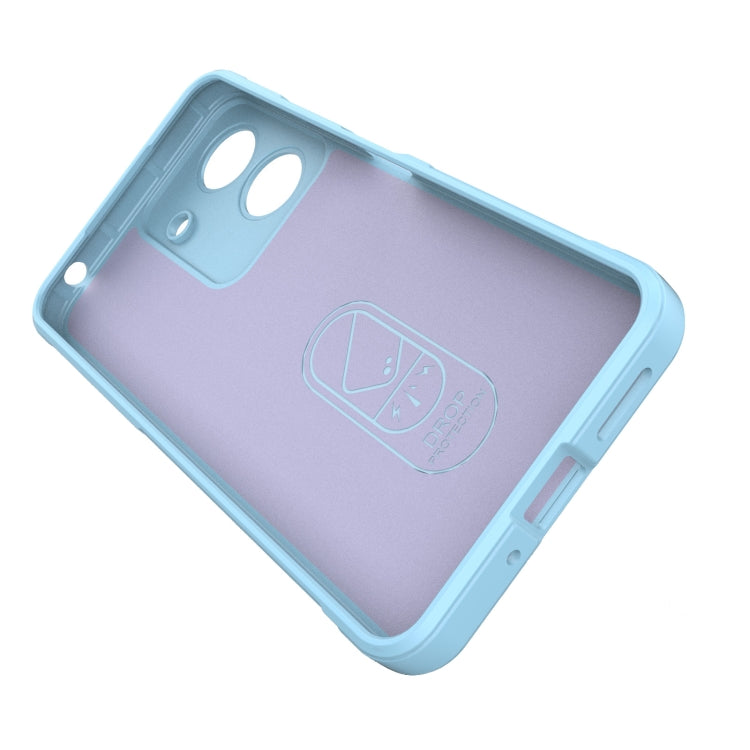 For Xiaomi Redmi 13C 4G Global Magic Shield TPU + Flannel Phone Case(Purple) - 13C Cases by PMC TechLife | Online Shopping South Africa | PMC TechLife | Buy Now Pay Later Mobicred