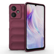 For Xiaomi Redmi 13C 5G Magic Shield TPU + Flannel Phone Case(Wine Red) - 13C Cases by PMC TechLife | Online Shopping South Africa | PMC TechLife | Buy Now Pay Later Mobicred