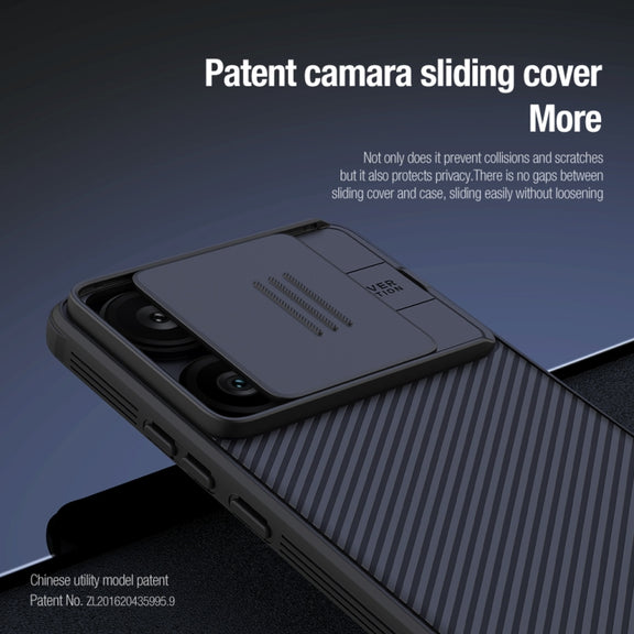 For Xiaomi Redmi Turbo 3 NILLKIN CamShield Pro PC Phone Case(Green)