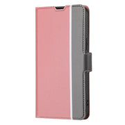 For Huawei Pura 70 Pro / 70 Pro+ 5G Twill Texture Side Button Leather Phone Case(Pink)