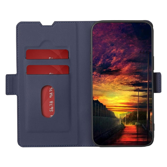 For Huawei Pura 70 Ultra 5G Twill Texture Side Button Leather Phone Case(Blue)