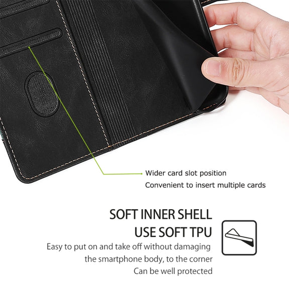 For Huawei Pura 70 5G Skin Feel Magnetic Buckle Leather Phone Case(Black)