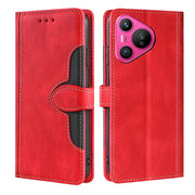 For Huawei Pura 70 5G Skin Feel Magnetic Buckle Leather Phone Case(Red)