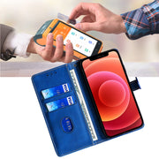 For Huawei Pura 70 Ultra 5G Skin Feel Magnetic Buckle Leather Phone Case(Blue)