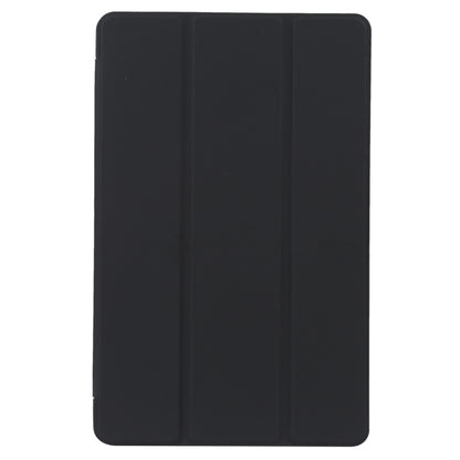 For Xiaomi Redmi Pad SE 2023 Three-fold Holder Flip Tablet Leather Case(Black) - More Tablet Cases by PMC Jewellery | Online Shopping South Africa | PMC Jewellery | Buy Now Pay Later Mobicred