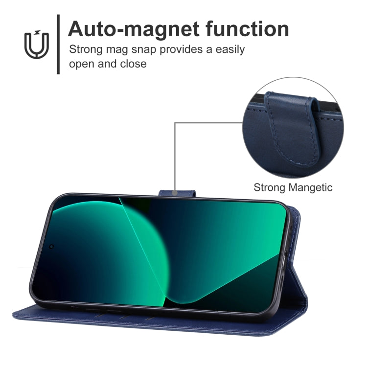 For Xiaomi 14 Pro Leather Phone Case(Blue) - Xiaomi Cases by PMC TechLife | Online Shopping South Africa | PMC TechLife | Buy Now Pay Later Mobicred