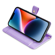 For OnePlus Nord CE3 5G Sheep Texture Cross-body Zipper Wallet Leather Phone Case(Purple)