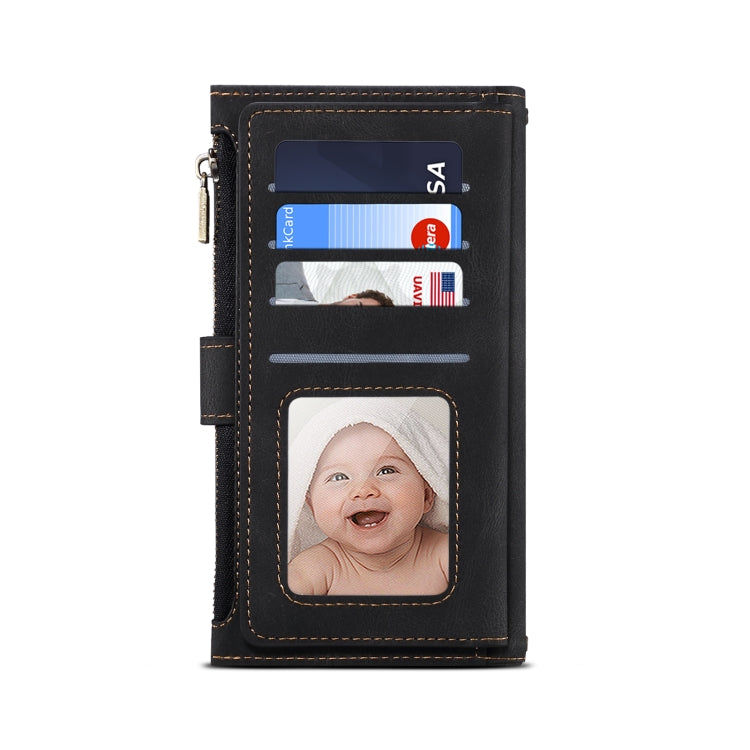 For Google Pixel 8 ESEBLE Retro Frosted RFID Flip Leather Phone Case(Black) - Google Cases by ESEBLE | Online Shopping South Africa | PMC TechLife | Buy Now Pay Later Mobicred