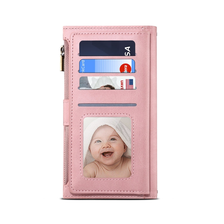 For Google Pixel 8 ESEBLE Retro Frosted RFID Flip Leather Phone Case(Rose Gold) - Google Cases by ESEBLE | Online Shopping South Africa | PMC TechLife | Buy Now Pay Later Mobicred