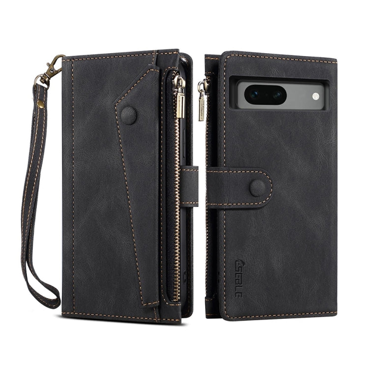 For Google Pixel 7a ESEBLE Retro Frosted RFID Flip Leather Phone Case(Black) - Google Cases by ESEBLE | Online Shopping South Africa | PMC Jewellery | Buy Now Pay Later Mobicred