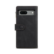 For Google Pixel 7a ESEBLE Retro Frosted RFID Flip Leather Phone Case(Black)