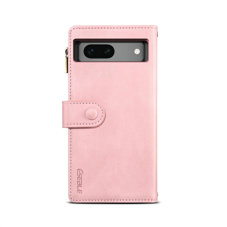 For Google Pixel 7a ESEBLE Retro Frosted RFID Flip Leather Phone Case(Rose Gold) - Google Cases by ESEBLE | Online Shopping South Africa | PMC TechLife | Buy Now Pay Later Mobicred