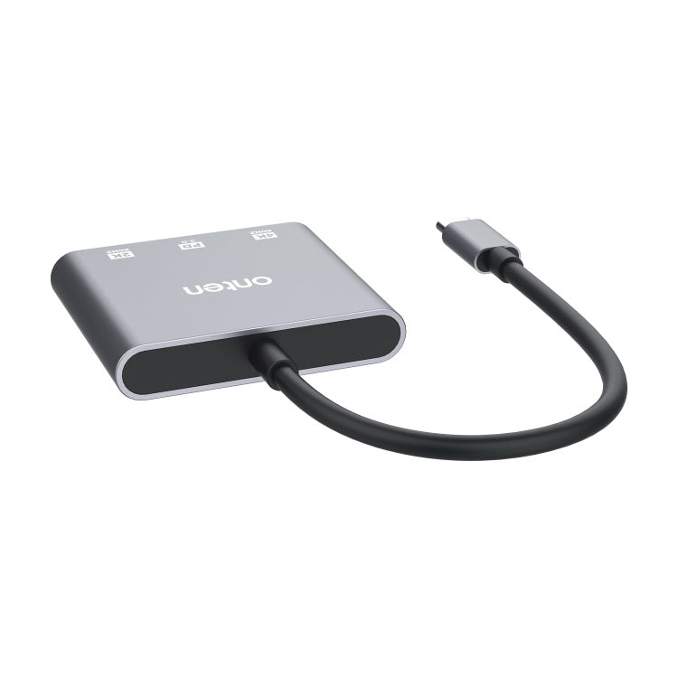 Onten 9175S 3 in 1 USB-C / Type-C to HDMI Adapter(Grey) - free shipping - PMC Jewellery - Order now!