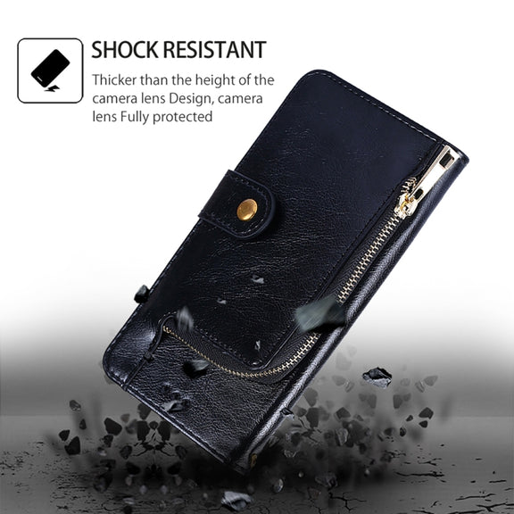 For Huawei Pura 70 Pro / 70 Pro+ 5G Zipper Bag Leather Phone Case(Black)