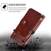 For Huawei Pura 70 Pro / 70 Pro+ 5G Zipper Bag Leather Phone Case(Brown)