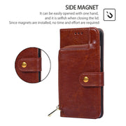 For Huawei Pura 70 Pro / 70 Pro+ 5G Zipper Bag Leather Phone Case(Brown)