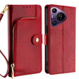 For Huawei Pura 70 Pro / 70 Pro+ 5G Zipper Bag Leather Phone Case(Red) - free shipping - PMC Jewellery - Order now!