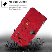 For Huawei Pura 70 Pro / 70 Pro+ 5G Zipper Bag Leather Phone Case(Red)