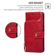 For Huawei Pura 70 Pro / 70 Pro+ 5G Zipper Bag Leather Phone Case(Red)