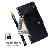 For Huawei Pura 70 Ultra 5G Zipper Bag Leather Phone Case(Black)