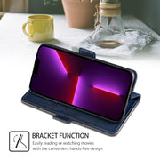 For Huawei Pura 70 Pro / 70 Pro+ 5G Contrast Color Side Buckle Leather Phone Case(Blue + Grey)