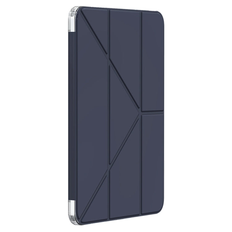 For iPad Air 11 2025 / 2024 Mutural Deformation Stand Smart Leather Tablet Case(Dark Blue) - free shipping - PMC TechLife - Order now!