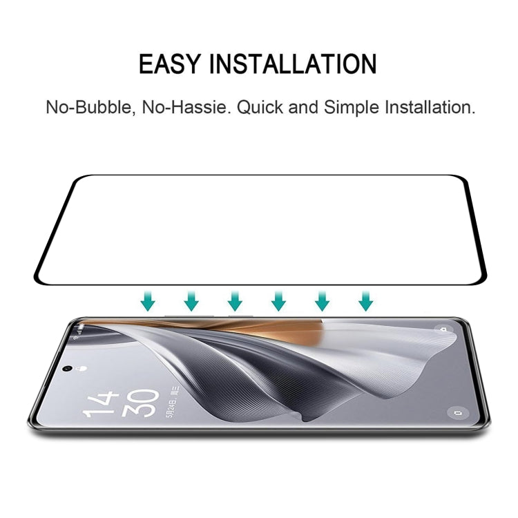 For OPPO Reno10 China / Reno10 Pro Global / Reno10 Global 3D Curved Edge Full Screen Tempered Glass Film - OPPO Tempered Glass by PMC TechLife | Online Shopping South Africa | PMC TechLife