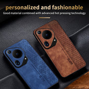 For Huawei Pura 70 Ultra AZNS 3D Embossed Skin Feel Phone Case(Brown)
