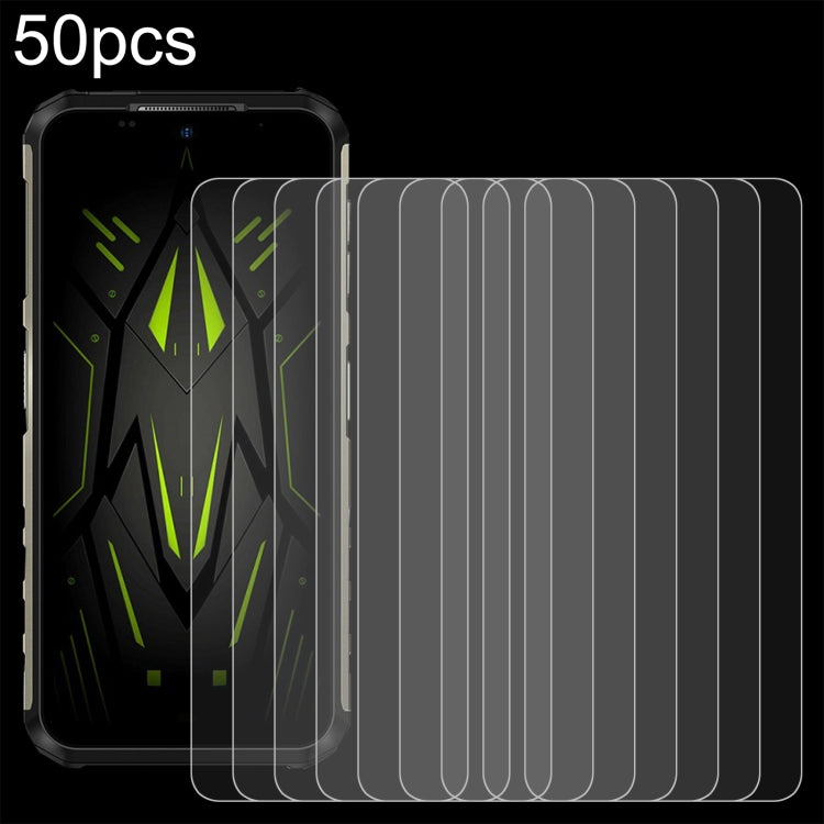 For Ulefone Armor 22 50pcs 0.26mm 9H 2.5D Tempered Glass Film - free shipping - PMC Jewellery - Order now!