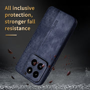 For Xiaomi 14 Pro AZNS 3D Embossed Skin Feel Phone Case(Black)