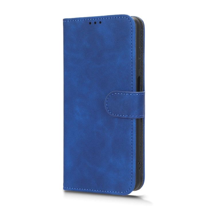 For Blackview A53 Pro Skin Feel Magnetic Flip Leather Phone Case(Blue) - More Brand by PMC TechLife | Online Shopping South Africa | PMC TechLife | Buy Now Pay Later Mobicred