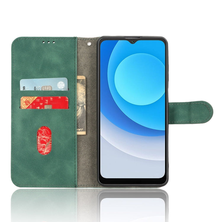 For Blackview A53 Pro Skin Feel Magnetic Flip Leather Phone Case(Green) - free shipping - PMC TechLife - Order now!