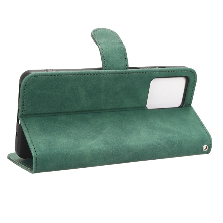 For Blackview A53 Pro Skin Feel Magnetic Flip Leather Phone Case(Green) - free shipping - PMC TechLife - Order now!