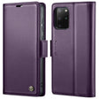 For Samsung Galaxy S20+ CaseMe 023 Butterfly Buckle Litchi Texture RFID Anti-theft Leather Phone Case(Pearly Purple) - free shipping - PMC TechLife - Order now!